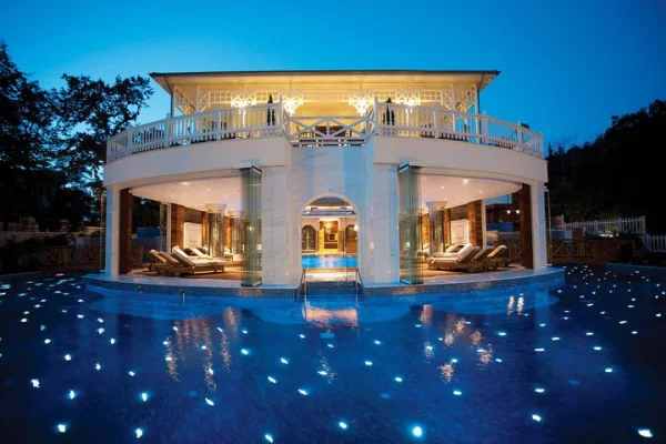 Orman İçinde Termal Huzur: Yalova Limak Thermal Boutique Hotel Konsept Yüzme Havuzları Detay