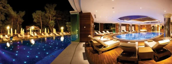 Orman İçinde Termal Huzur: Yalova Limak Thermal Boutique Hotel Konsept Yüzme Havuzları Detay